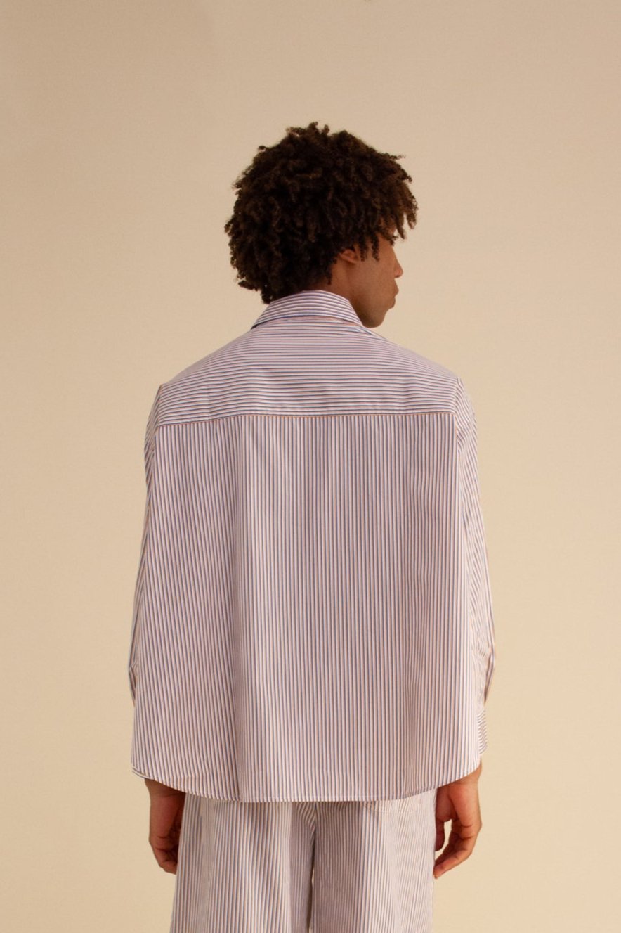 Chemise Riley Rayures Jaune / Bleu