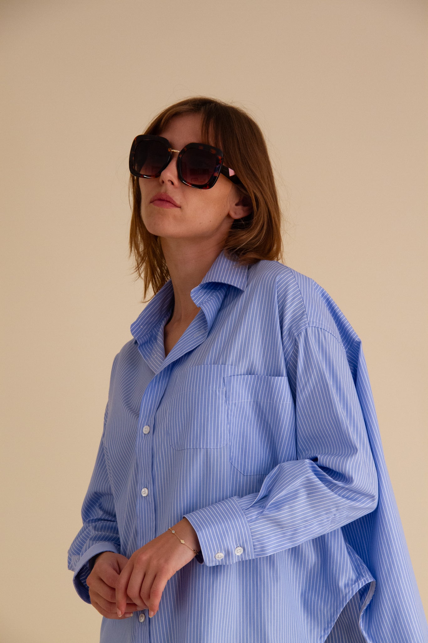 Lee Light Blue Stripe Shirt