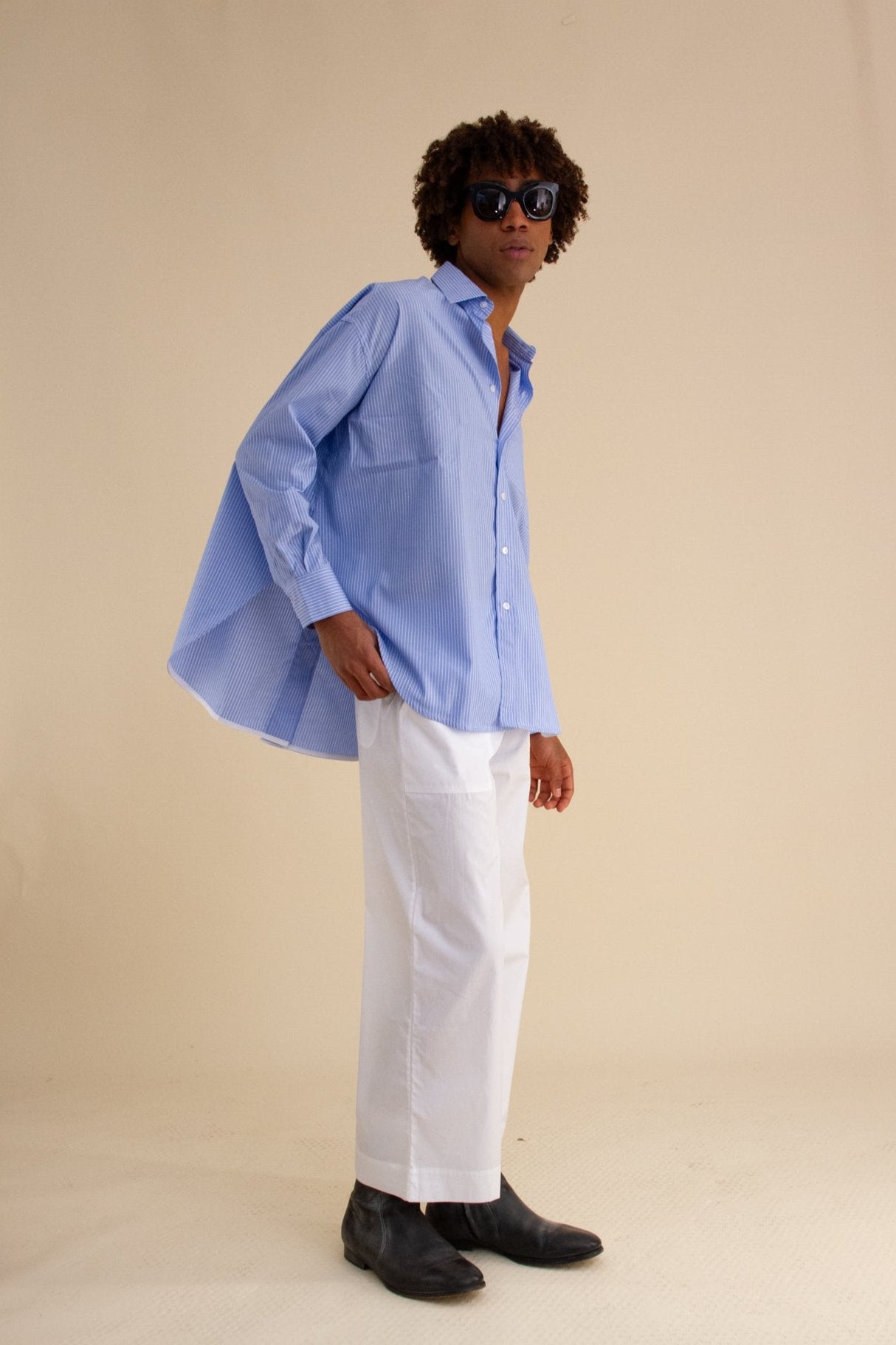 Lee Light Blue Stripe Shirt