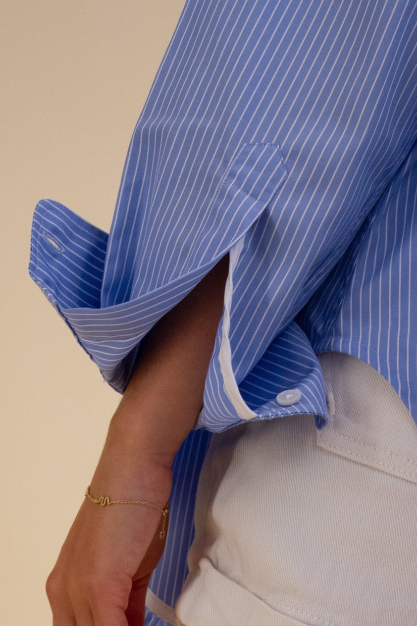 Lee Light Blue Stripe Shirt